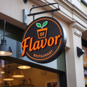 Restaurant Signage Created By Festoon Sign